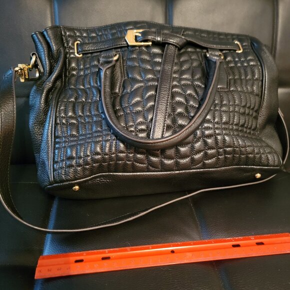 Aimee Kestenberg Black Quilted Tote Bag - Picture 1 of 1
